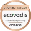 Medalla de bronce EcoVadis 2026